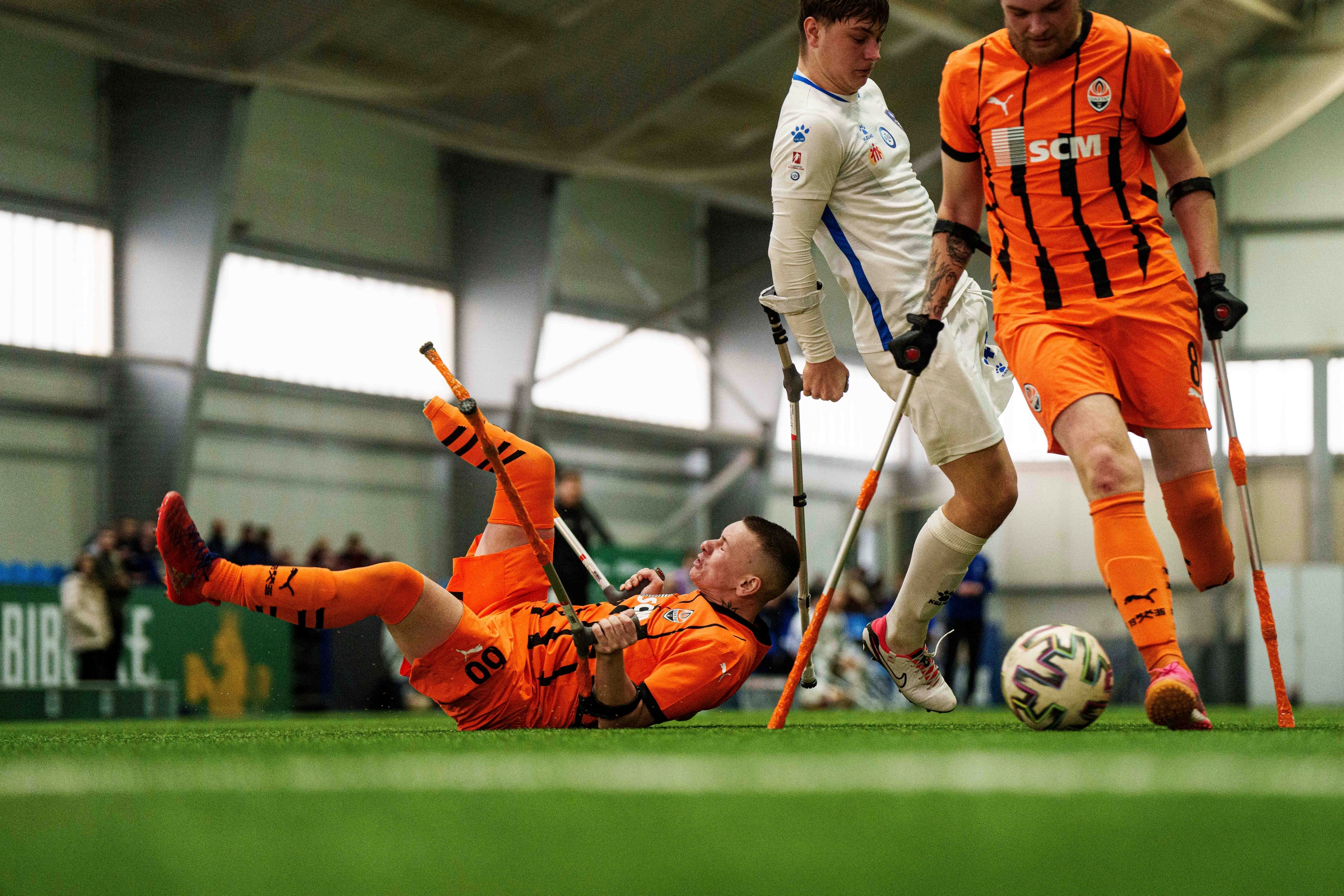 Russia Ukraine War Amputee Soccer