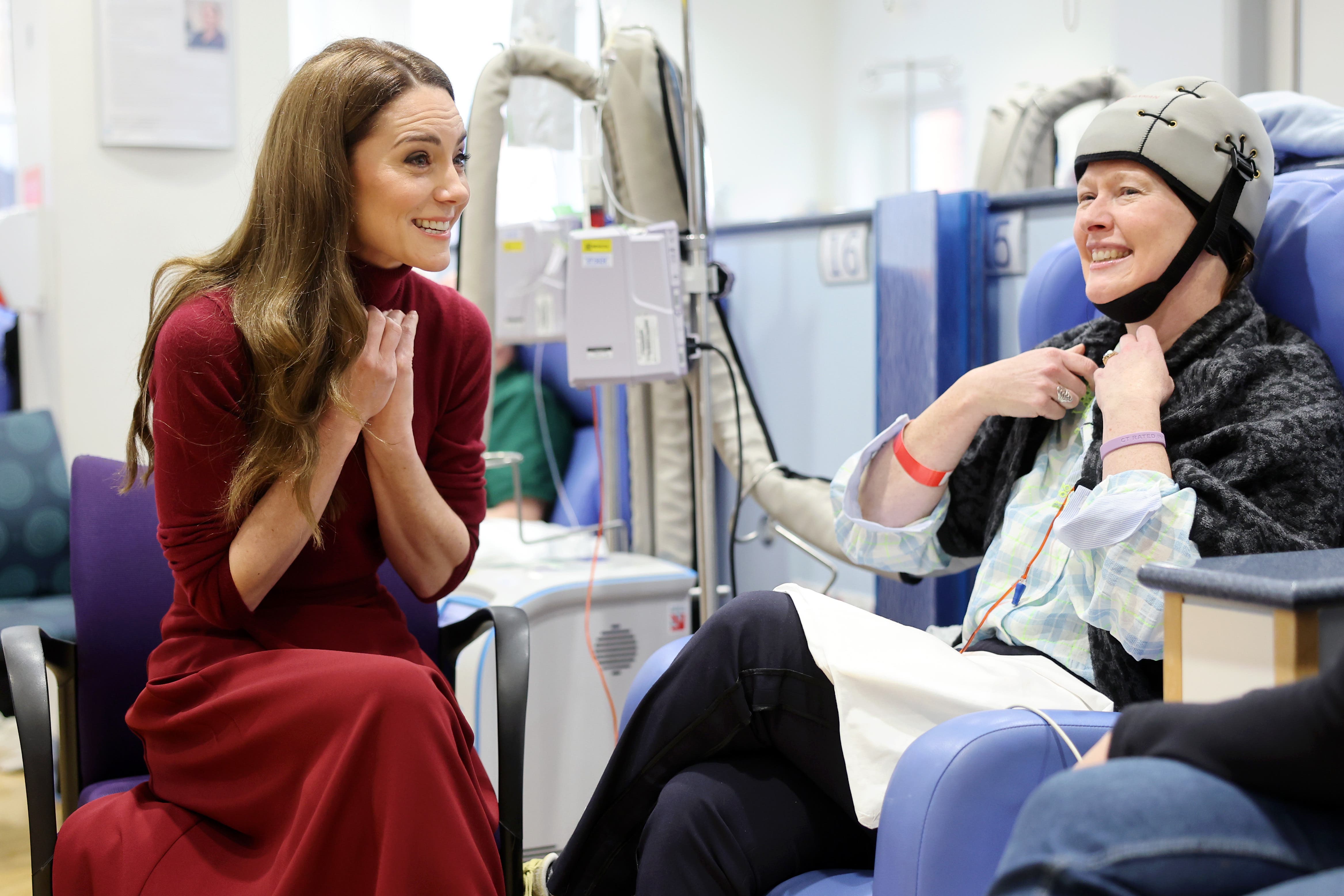 La princesa de Gales hizo una visita sorpresa al hospital Royal Marsden