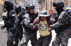 La policía de Bolivia detiene a 41 seguidores del expresidente Evo Morales tras protesta