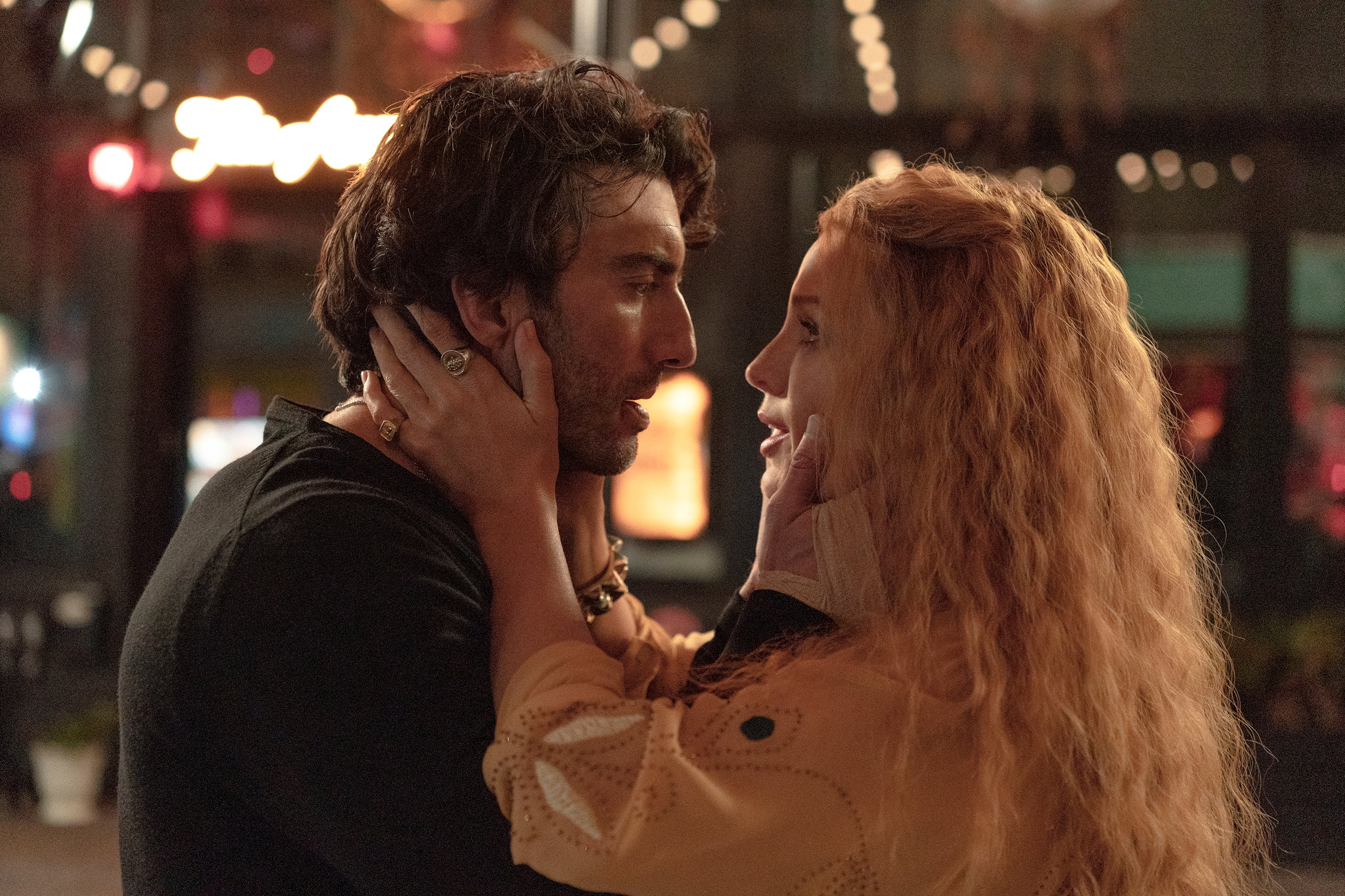 Justin Baldoni y Blake Lively en ‘Romper el círculo’