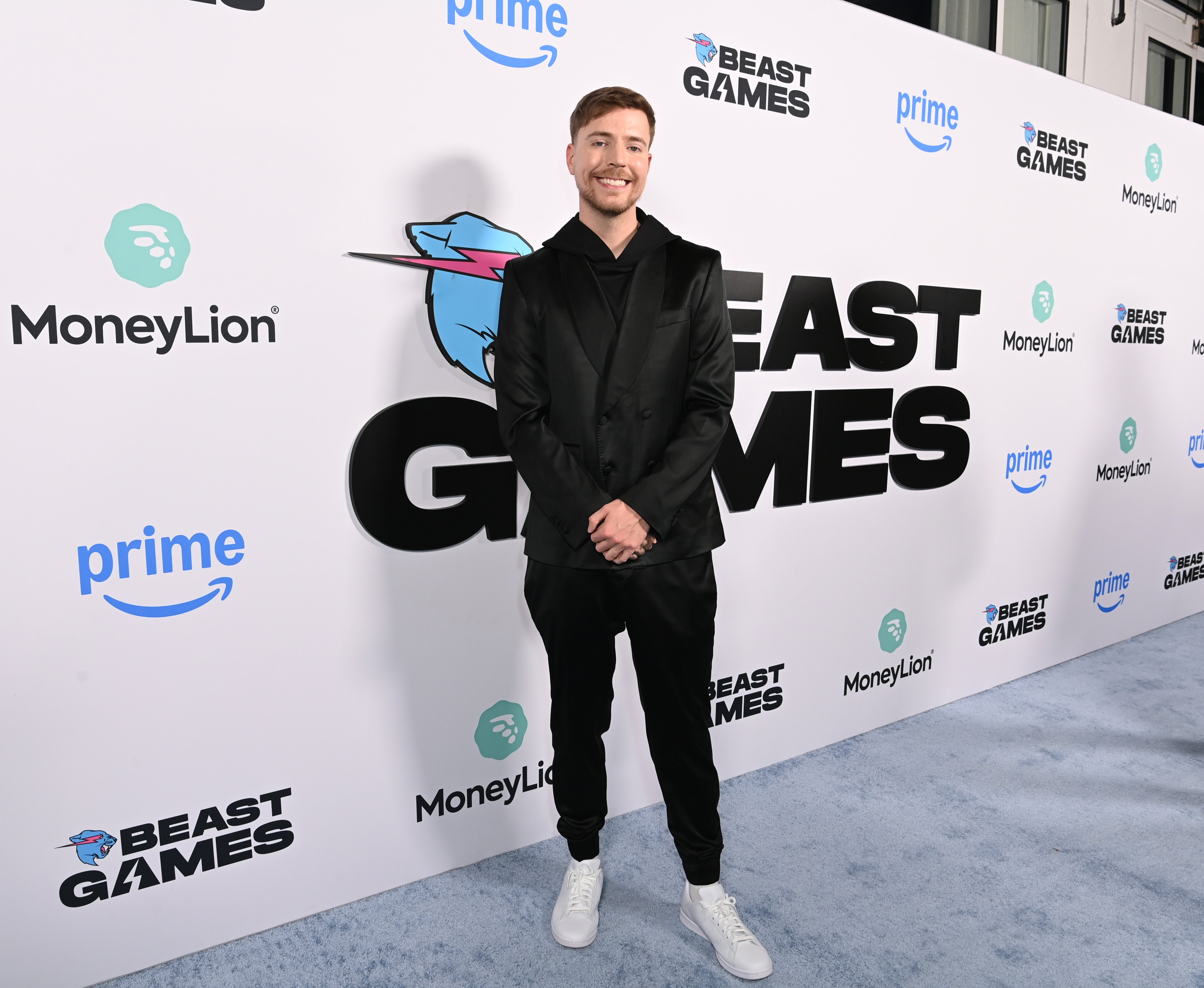 MrBeast asiste a la celebración del estreno de la nueva serie de competición de Prime Video, 'Beast Games', en una proyección especial para creadores de contenido, el 18 de diciembre de 2024 en Santa Mónica, California