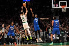 Los Celtics salen de su mala racha con victoria 121-94 sobre Magic