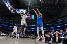 Mavericks vencen a Thunder por 106-98; Gilgeous-Alexander no juega, por lesión de muñeca