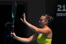 La campeona defensora Aryna Sabalenka avanza a cuartos de final en Australia