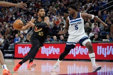 Cavaliers, líderes de la NBA, arrasan en segunda mitad y vencen 124-117 a Timberwolves