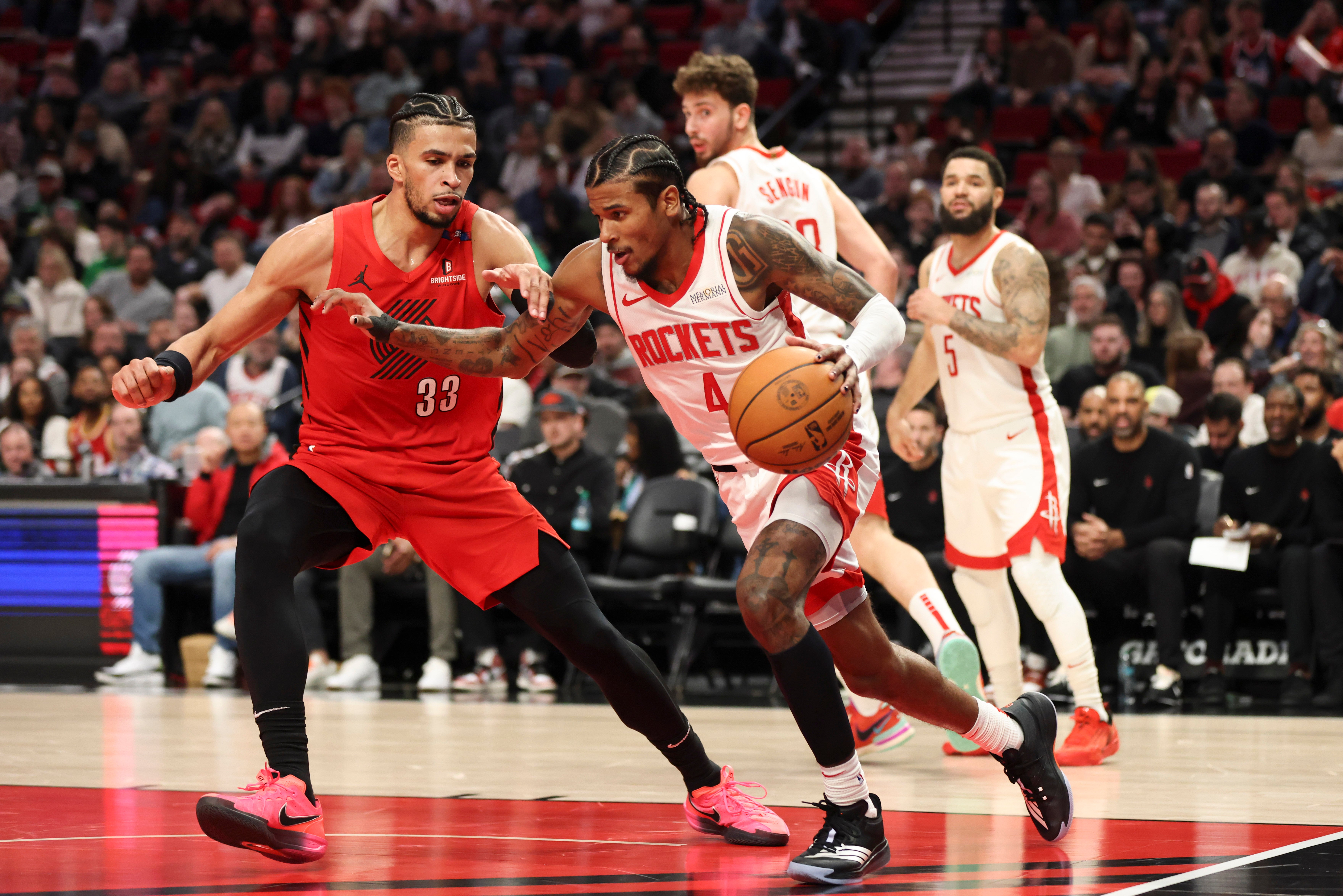 ROCKETS TRAIL BLAZERS