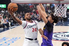 Powell y Clippers derrotan 116-102 a James y Lakers en su primera visita al Intuit Dome