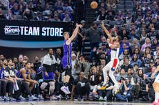 Sabonis logra 29 puntos y 18 rebotes en victoria de Kings 123-100 sobre Wizards