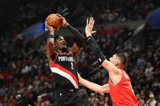 Trail Blazers rompen racha de 5 derrotas con triunfo 113-102 sobre Bulls