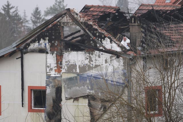 SERBIA-INCENDIO EN RESIDENCIA