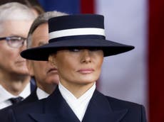 Sombrero de investidura de Melania Trump provoca divertidas comparaciones