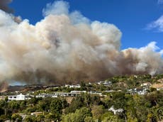 El sur de California se enfrenta a otra jornada de fuertes vientos