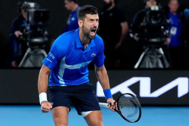 AUSTRALIA NOVAK DJOKOVIC