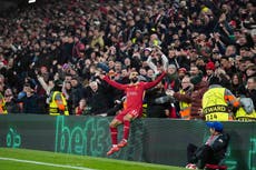 Salah marca gol histórico con Liverpool. ¿Será ésta su última temporada en el club?