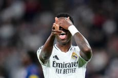 Vinícius alcanza los 100 goles con el Real Madrid mientras el club avanza en la Liga de Campeones