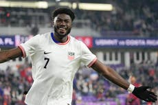 Steffen juega su primer partido con EEUU en casi 3 años, en goleada de 3-0 ante Costa Rica