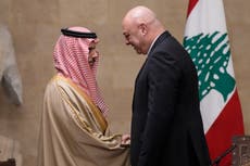 Ministro de Exteriores saudí realiza primer viaje oficial a Líbano tras años de tensiones