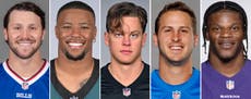 Finalistas MVP de la NFL: Josh Allen, Saquon Barkley, Joe Burrow, Jared Goff y Lamar Jackson