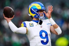 McVay quiere saber cuanto antes el estado de Stafford con los Rams para el próximo año