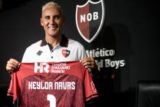 Keylor Navas listo para atajar en Newell's de Argentina tras larga inactividad