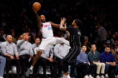 En noche en honor a Carter, Herro y Adebayo lideran al Heat a vencer 106-97 a Nets