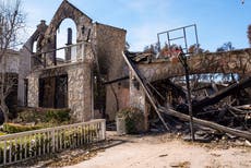 Lluvias en el sur de California ayudan a bomberos pero aumentan el riesgo de escorrentías tóxicas