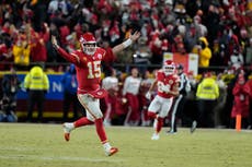 Los Chiefs avanzan a su 3er Super Bowl seguido con más magia de Mahomes al vencer 32-29 a los Bills