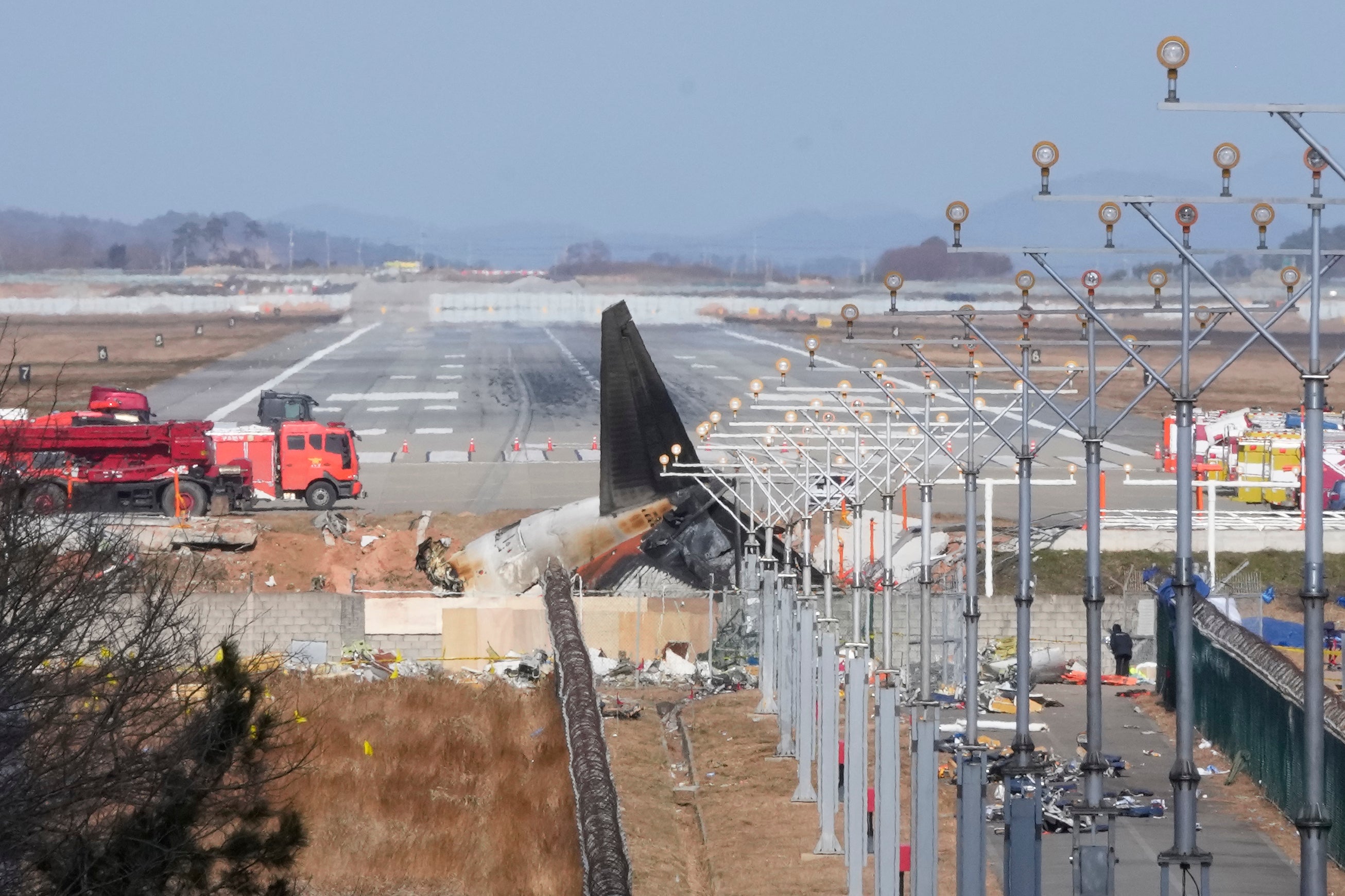 COREA DEL SUR-AVIÓN-INCENDIO