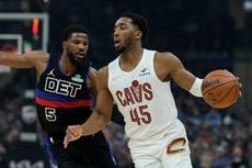 Cavaliers rompen mala racha con triunfo 110-91 ante Pistons