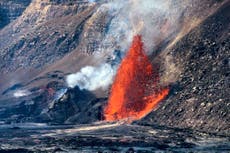 El volcán Kilauea de Hawai vuelve a expulsar lava