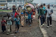 Crisis humanitaria en ciudad del Congo tras entrada de rebeldes