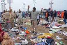 Al menos 17 muertos en una estampida durante el festival de Maha Kumbh en India