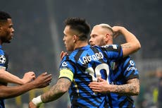 Lautaro es el máximo goleador del Inter en Champions tras un triplete contra Mónaco