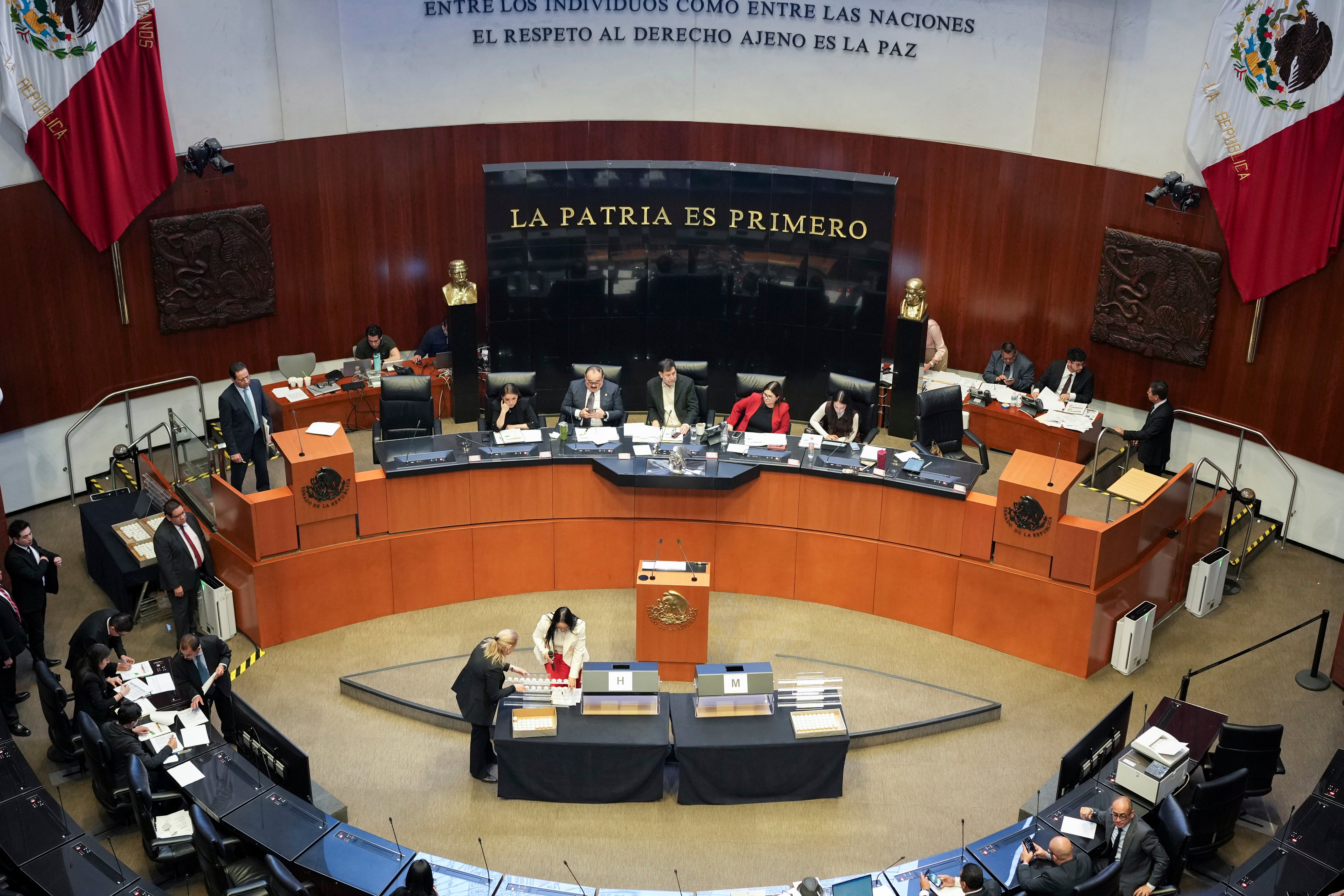 MÉXICO-ELECCIÓN JUECES