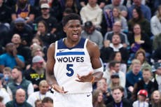 Edwards anota 36 puntos en victoria de Timberwolves por 138-113 sobre Jazz