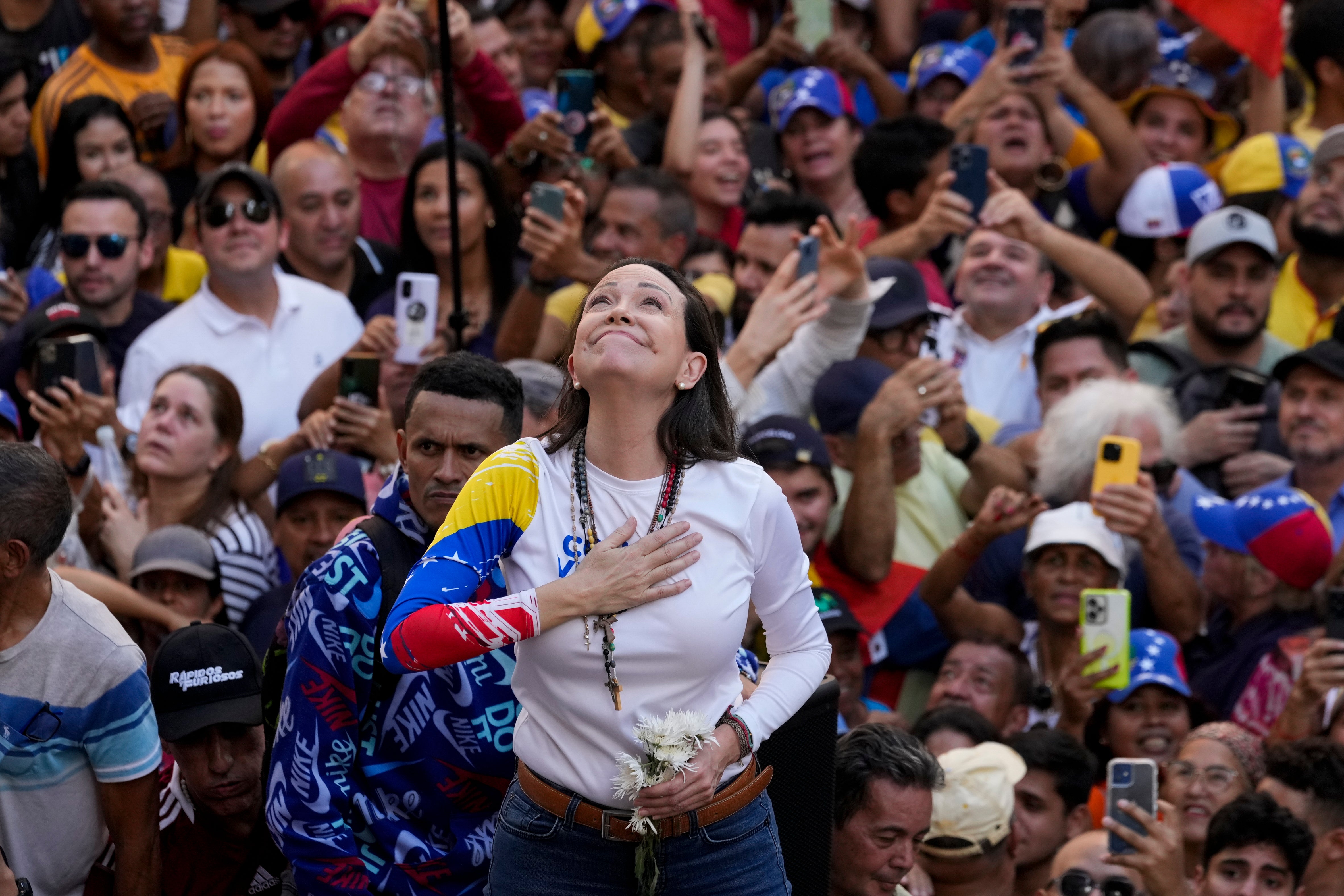 Machado se vio obligada a esconderse tras el reforzamiento del control de Maduro sobre el país