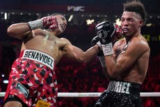 Benavídez vence a Morell por decisión unánime para unificar título semipesado