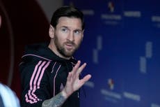 Messi acapara atención en partido amistoso de Inter en Panamá
