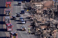 Reabren carretera costera casi un mes después de devastadores incendios en el sur de California