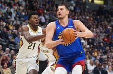 Nikola Jokic logra su 23er triple-doble y los Nuggets vencen 125-113 a los Pelicans