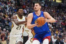 Nikola Jokic logra su 23er triple-doble y los Nuggets vencen 125-113 a los Pelicans