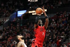 Trail Blazers suman su cuarta victoria consecutiva al superar 121-119 a los Suns