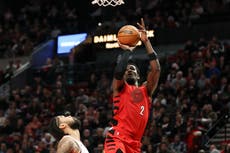 Trail Blazers suman su cuarta victoria consecutiva al superar 121-119 a los Suns
