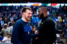 El mensaje de LeBron a Doncic de 2018 prevalece: “Esforzarse por la grandeza”