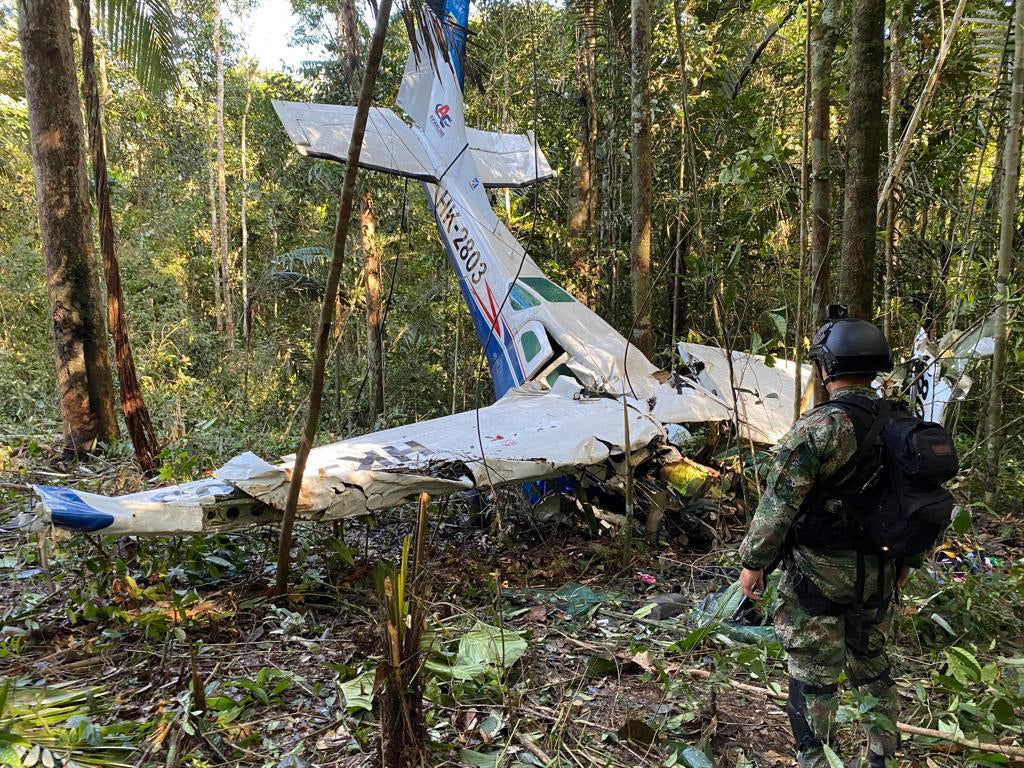 COLOMBIA-INFORME ACCIDENTE AÉREO