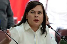 Diputados filipinos apoyan la moción para destituir a la vicepresidenta Sara Duterte