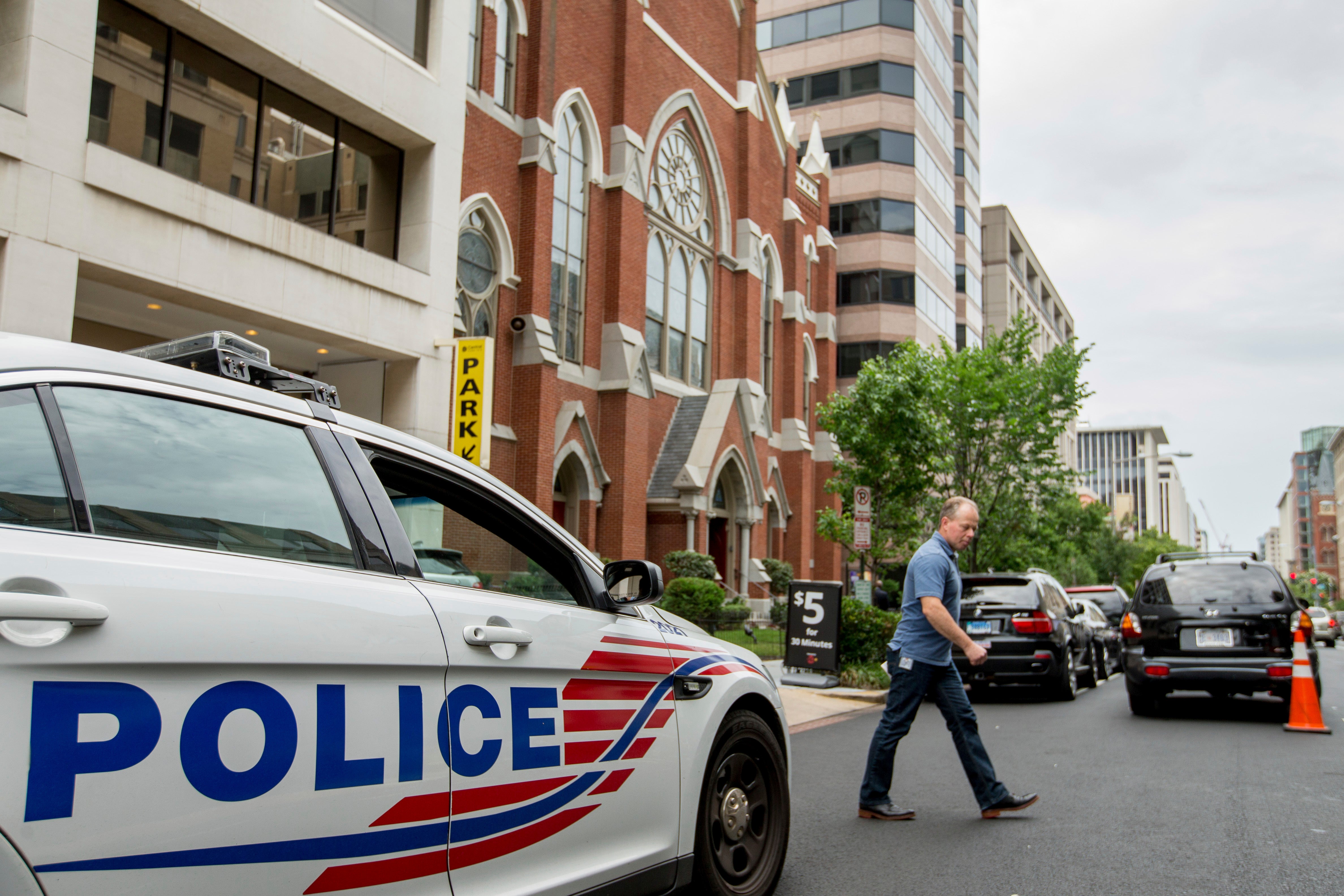 WASHINGTON-IGLESIA NEGRA VANDALIZADA