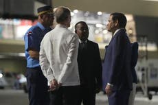 EEUU confiscará avión del presidente venezolano retenido en Dominicana durante visita de Rubio