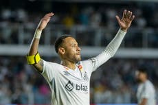 Neymar regresa a Santos y critica a su exentrenador