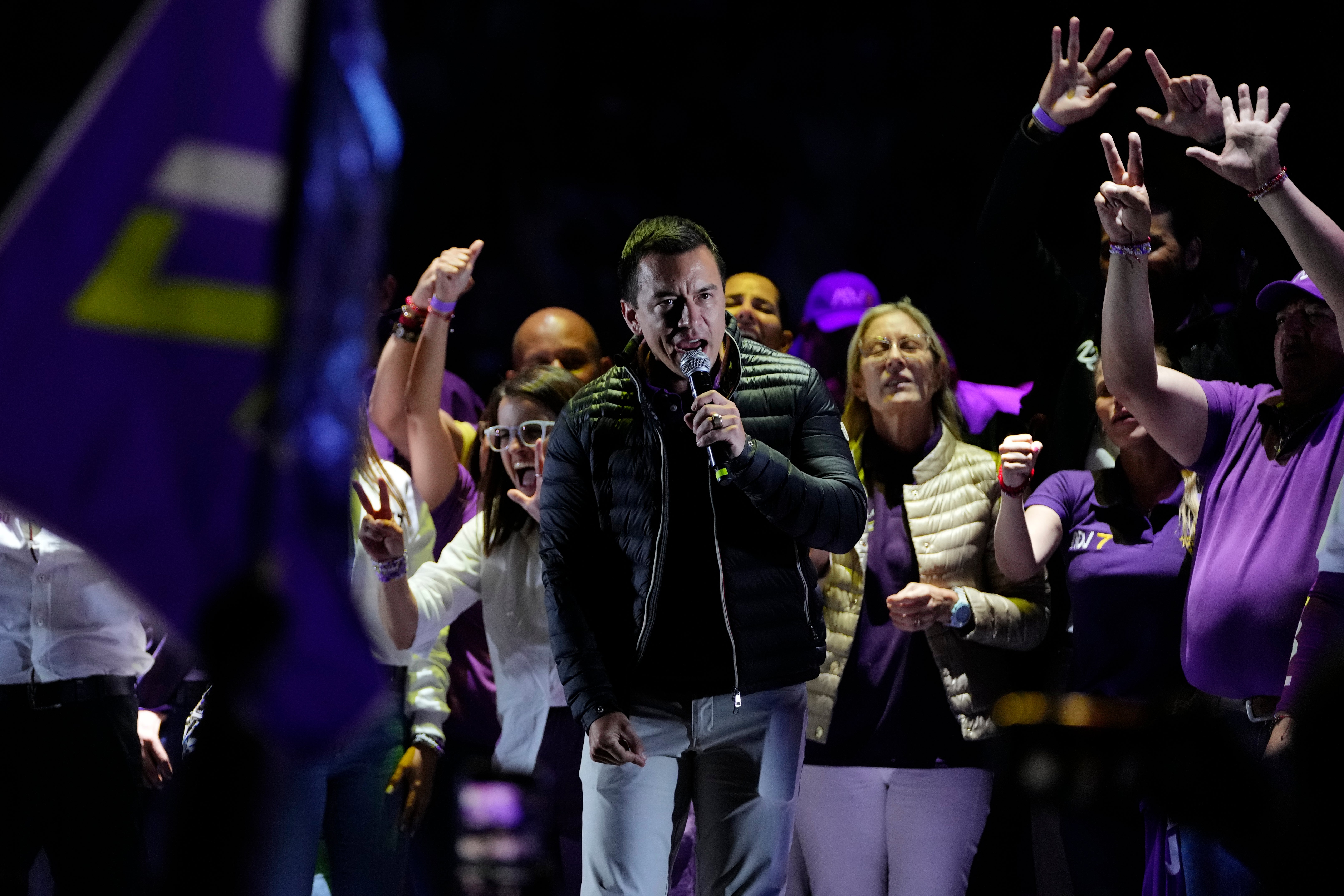 ECUADOR-ELECCIONES-NOBOA PERFIL